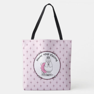 Ballerina Princess Poodle Dog (weiß)