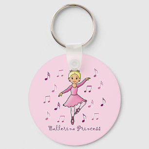 Ballerina-Prinzessin Schlüsselanhänger
