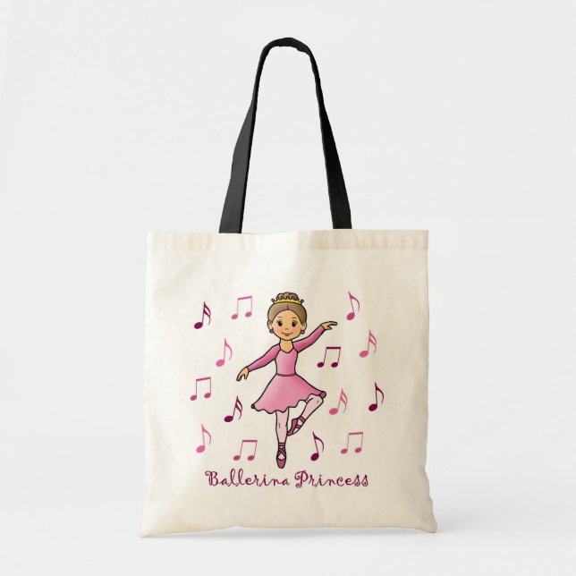 Ballerina-Prinzessin Tragetasche (Vorne)