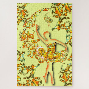 Ballerina-Puzzle-Geschenk Ballett-Tänzerin Mädchen Puzzle