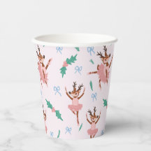 Ballerina Reindeer und Bows Weihnachten