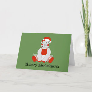 Ballerina Rhino - WeihnachtsSpecial Feiertagskarte