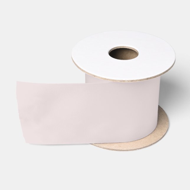 Ballerina-Rosa Uni-Farbe  Satinband (Spule)