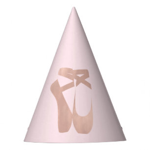 Ballerina Rose Gold Party Partyhütchen