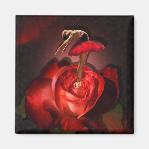 Ballerina Rose - Magnet