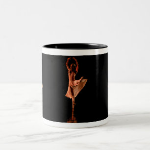 Ballerina-Rotation Zweifarbige Tasse