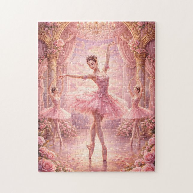 Ballerina-Schimmer der Grazie Puzzle (Vertikal)