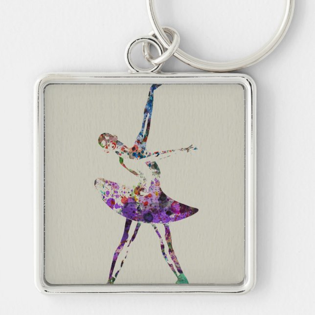 Ballerina Schlüsselanhänger (Vorne)