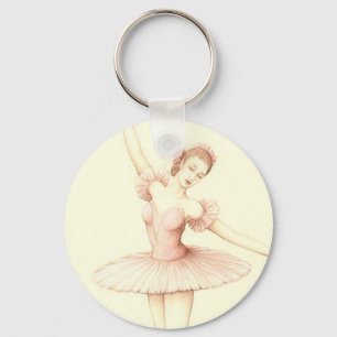 Ballerina Schlüsselanhänger