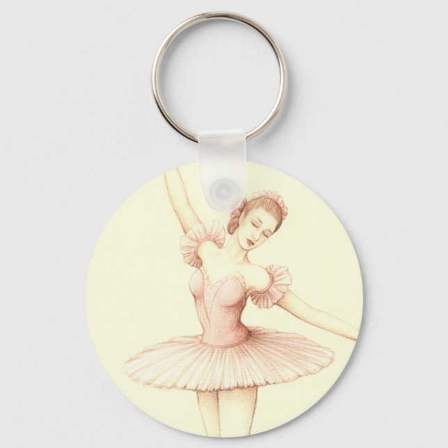 Ballerina Schlüsselanhänger (Vorderseite)