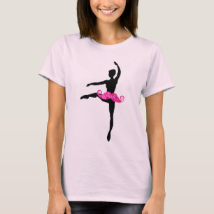 Ballerina-Schnurrbart T-Shirt