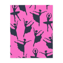 Ballerina Scrapbook Paper