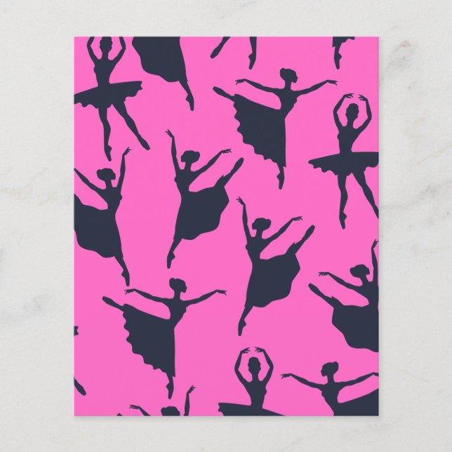 Ballerina Scrapbook Paper (Vorderseite)