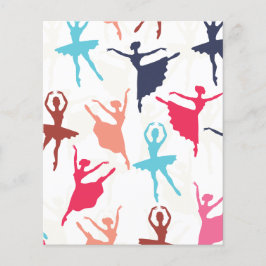 Ballerina Scrapbook Paper