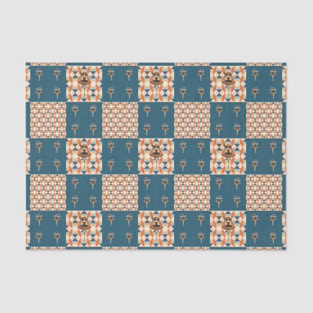 Ballerina Seidenpapier (Vorderseite)