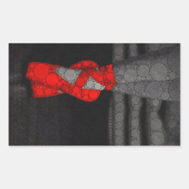 Ballerina Shoes Niedlich Ballet Rechteckiger Aufkleber