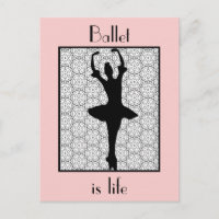 Ballerina Silhouette Ballett Das Leben