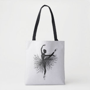 Ballerina-Silhouette-Tasche Geschenk für Ballett