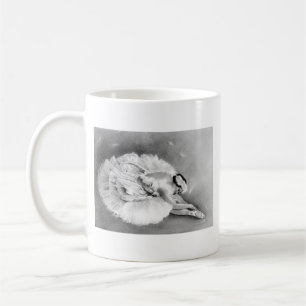 Ballerina-sterbende Schwan-Tasse Tasse