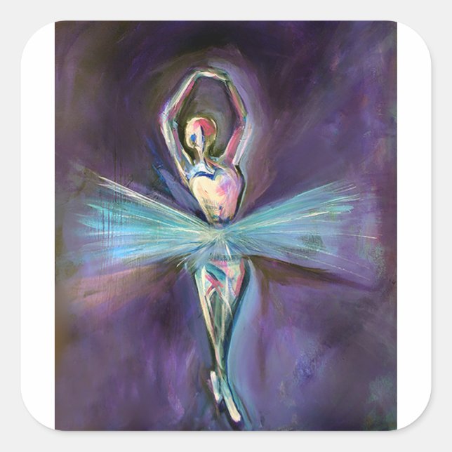Ballerina Sticker (Vorderseite)