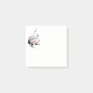 Ballerina Stretching in rosa Tutu Post-it Klebezettel