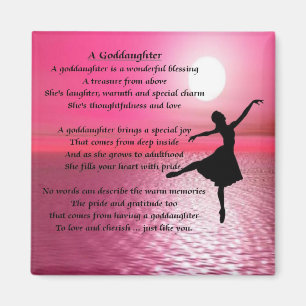 Ballerina Sunset GodTochter Geem Magnet