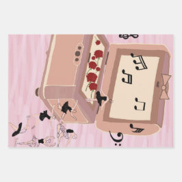 Ballerina Symphony in a Box - Ballerina Art Geschenkpapier Set