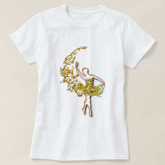 Ballerina T - Shirt (Design vorne)