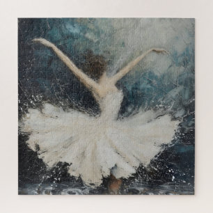 Ballerina Tanz Abstrakte Kunst Puzzle