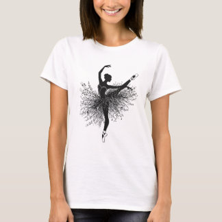 Ballerina Tanz Silhouette T-Shirt | Ballett T-Shir