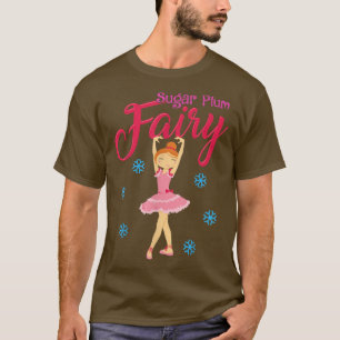 Ballerina Tanz Weihnachten Zucker Mühle T-Shirt