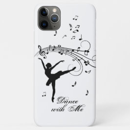 Ballerina Tanzen mit Musiknoten Case-Mate iPhone Hülle