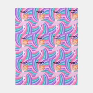 Ballerina-Tänzerin Fleecedecke