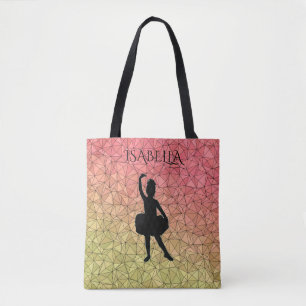 Ballerina Tasche mit individuelle Name.