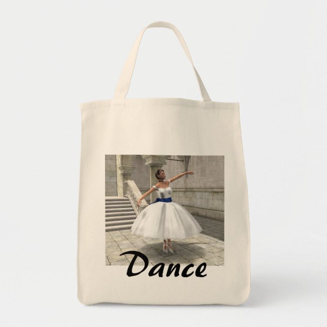 Ballerina Tote Bag Tragetasche (Vorne)