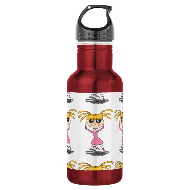 Ballerina Trinkflasche (Vorderseite)