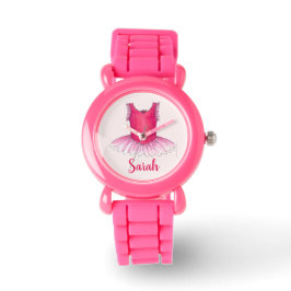 Ballerina Tutu Personalisierte Uhr