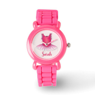 Ballerina Tutu Personalisierte Uhr