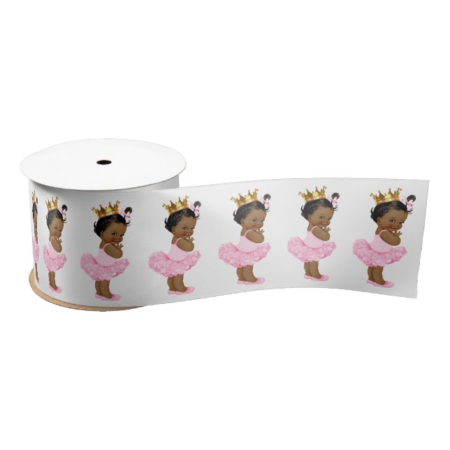 Ballerina Tutu Princess Baby Girl Satinband (Spule)