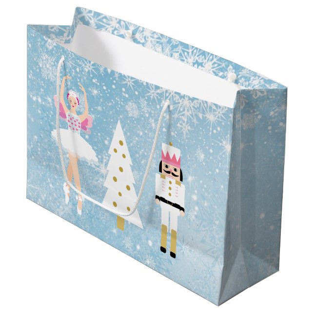 Ballerina-und Große Geschenktüte (Vorderseite Schrägansicht)