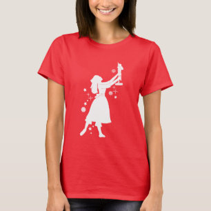 Ballerina und Nussknacker am Weihnachten T-Shirt