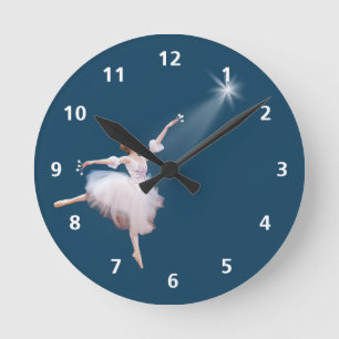 Ballerina-und Stern-kundengerechte Uhr