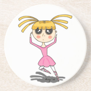 Ballerina Untersetzer