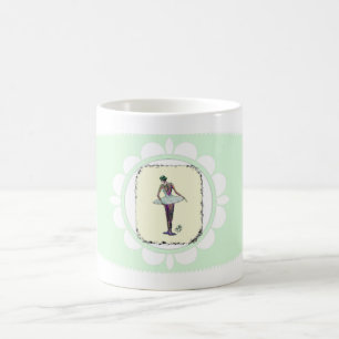 Ballerina von hinten Tasse