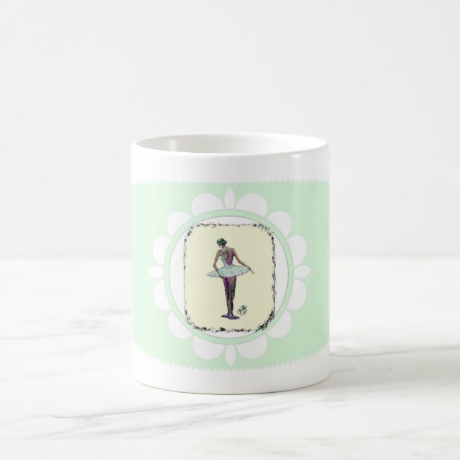 Ballerina von hinten Tasse (Mittel)
