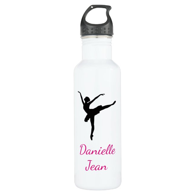 Ballerina-Wasserflasche Trinkflasche (Vorderseite)
