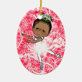 Ballerinas American Girls Adorable Keramikornament