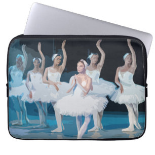 Ballerinas Ballet Dancer Dance Erwägungsgrund Tänz Laptopschutzhülle