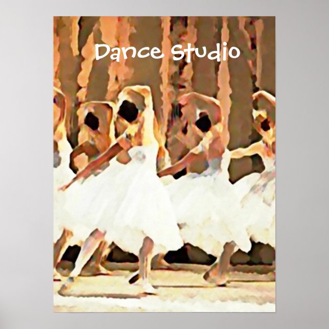 Ballerinas Bühne Ballerinas Poster (Vorne)