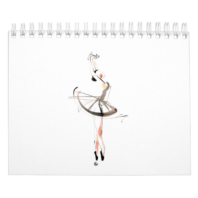 Ballerinas Dancers Zeichentrickkalender Kalender (Titelbild)
